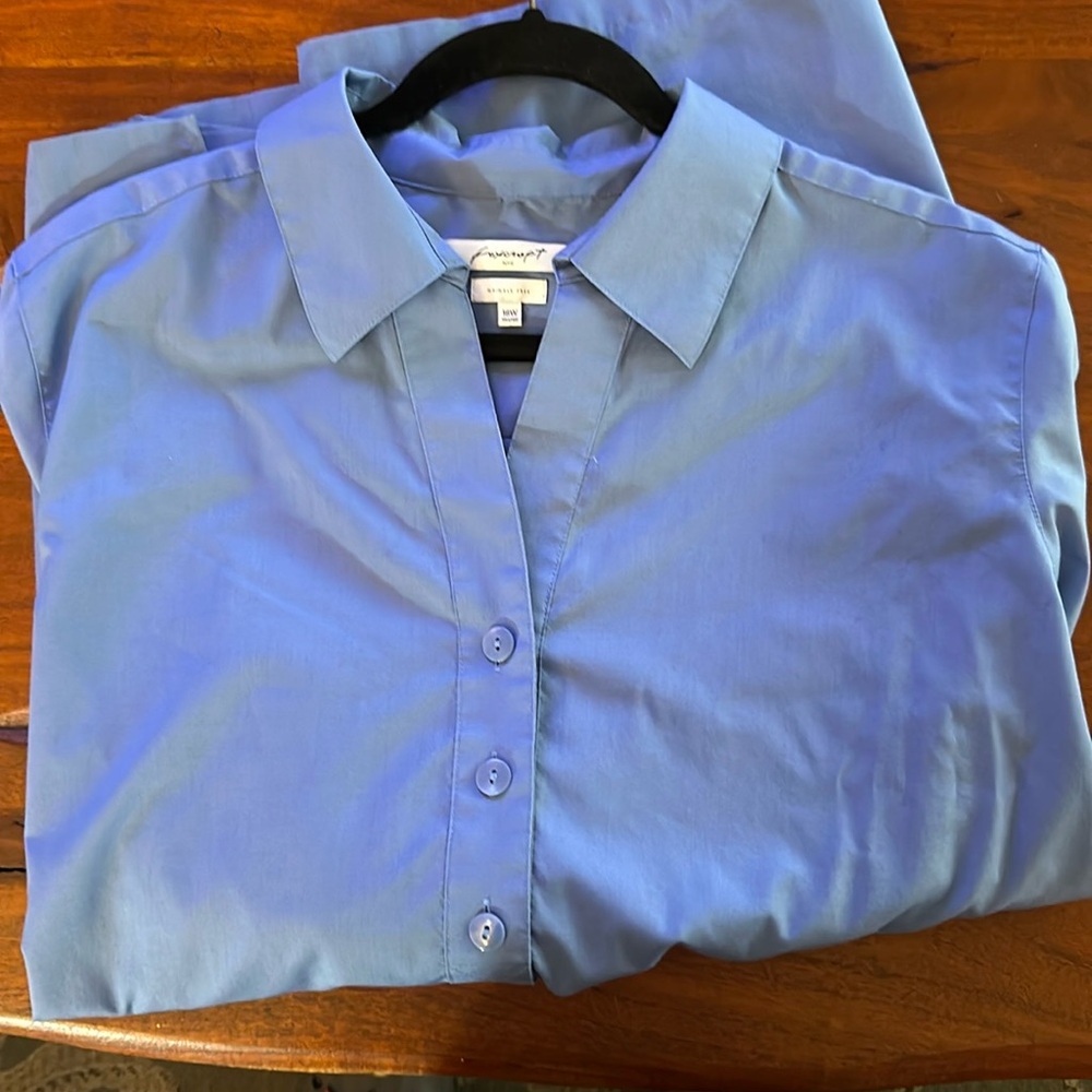 Foxcroft tunic plus size 18w